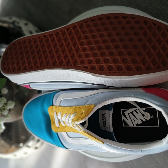 Vibrant Multicolor Vans Sneakers - Picture 12 of 16